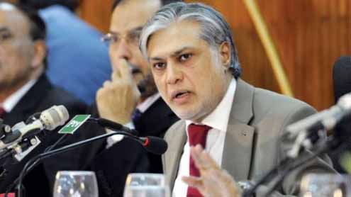 Finance Minister Ishaq Dar