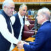 Shehbaz Sharif shake hand with PTI